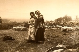 Carolling 1887- fotografía de Henry Peach Robinson