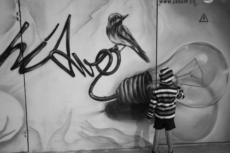 El pequeño grafitero. V.Almodóvar 2014 