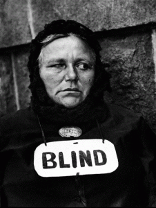 Mujer ciega-Paul Strand